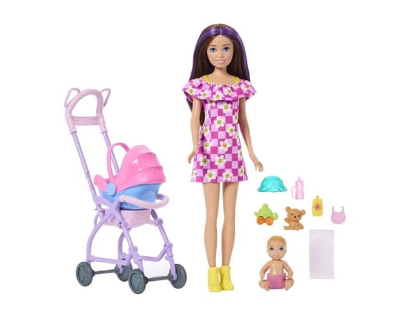 Barbie Babysitting Skipper playset