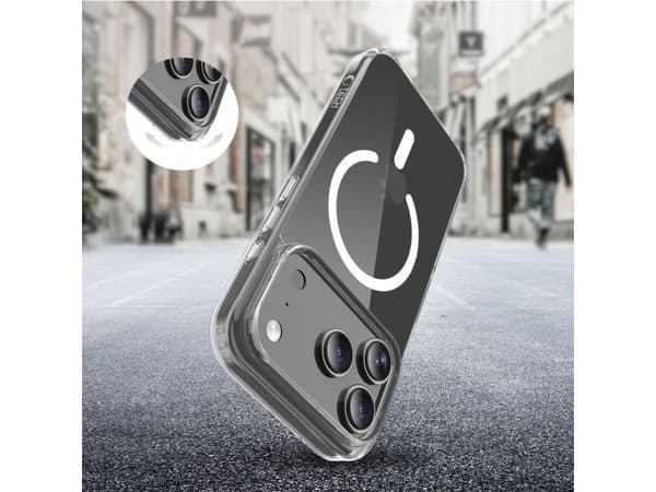 Tech-Protect Flexair Hybrid CC MagSafe Case for iPhone 17 Pro - Clear