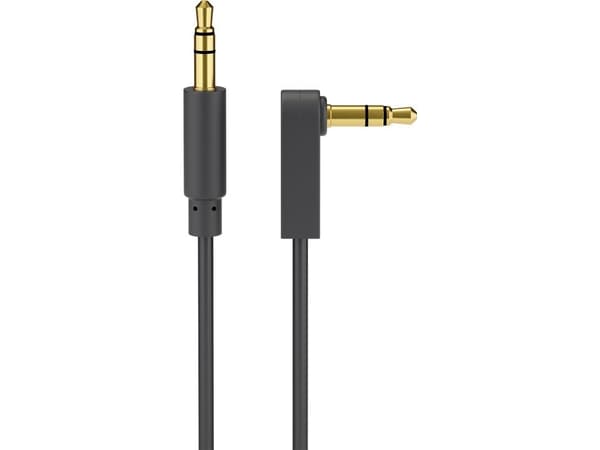 Goobay 59526, 3.5mm, Hankjønn, 3.5mm, Hankjønn, 5 m, Sort