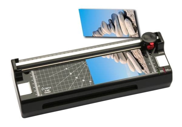 Olympia A 240 DIN A 4 laminator med papirkutter (3115)