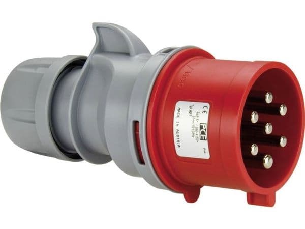 PCE CEE stickpropp 32A 7p - 6h, IP44/IP54, SHARK