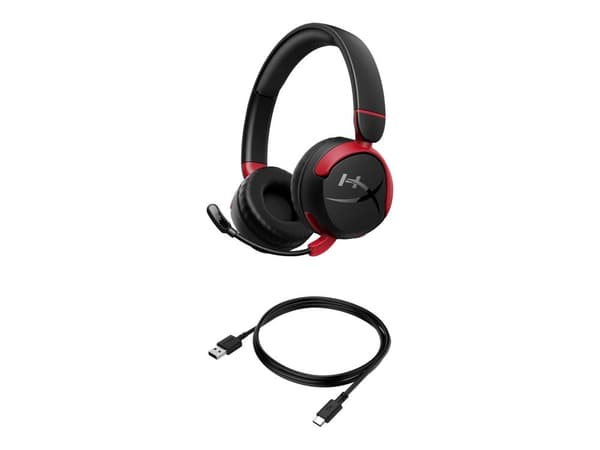 Hewlett Packard (HP) HyperX Cloud Mini Langattomat mustat kuulokkeet