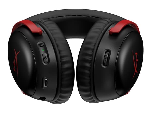 HyperX Cloud III Trådløs Headset - Svart/Rød