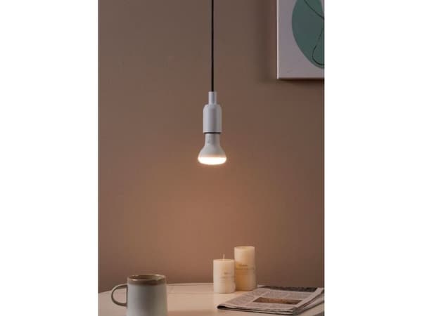 EGLO E27 LED R63 opal reflektorlampe varmt hvitt lys