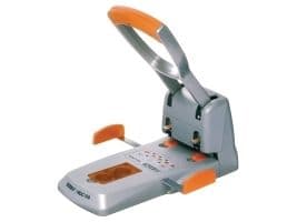 Hulapparat Rapid HDC150/2, 2 huller, silver/orange