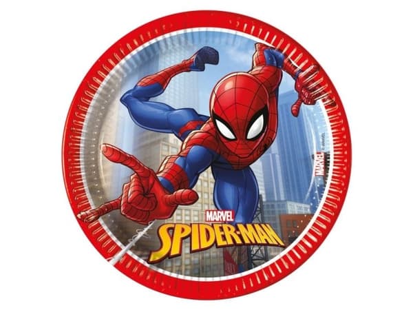 Spiderman pappersservietter/tallrikar? 20 cm