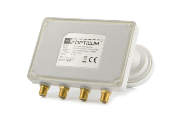 Opticum LMQP-04H, 4 cm, Hvit