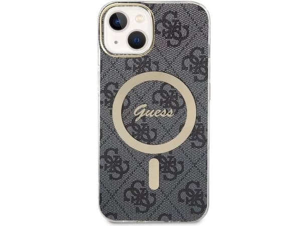 Guess 4G MagSafe-deksel til iPhone 14 - svart