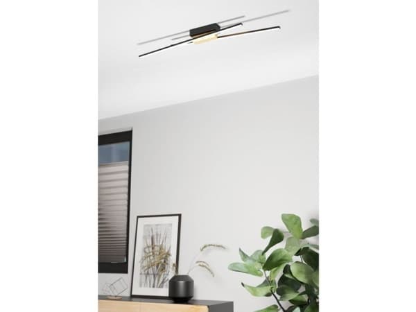 EGLO PANAGRIA LOFT 2L sort/tre FSC