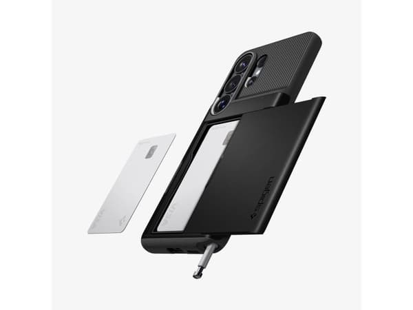 Spigen Slim Armor CS etui Galaxy S26 Ultra sort