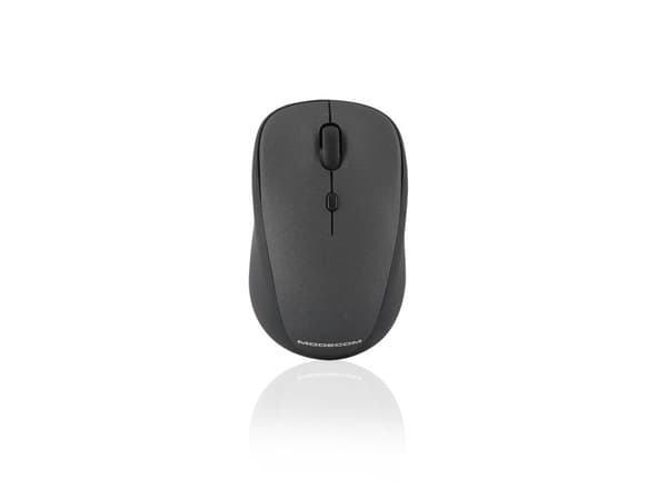 ModeCom MC-WM6 - Mus - optisk - 3 knapper - trådløs - USB trådløs mottaker - grå