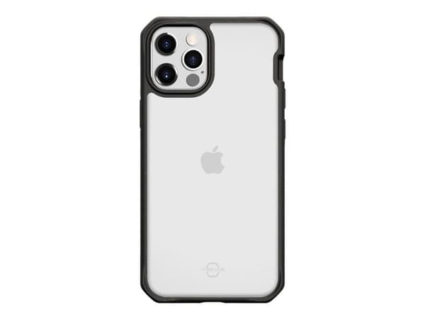 ITSKINS ITFERONPUREIP1267BTR, iPhone 12 Pro Max, Musta, Läpinäkyvä