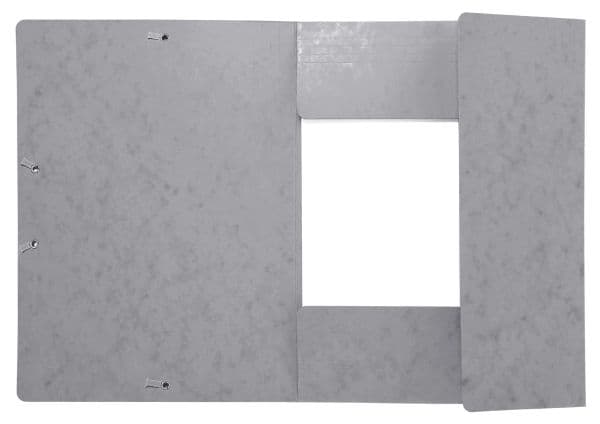 Exacompta 555471E, Flap folder, A4, Kartong, Grå, 250 ark, 355 g/m ^