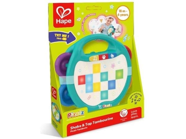 Hape Pixelz Shake & Tap-drum
