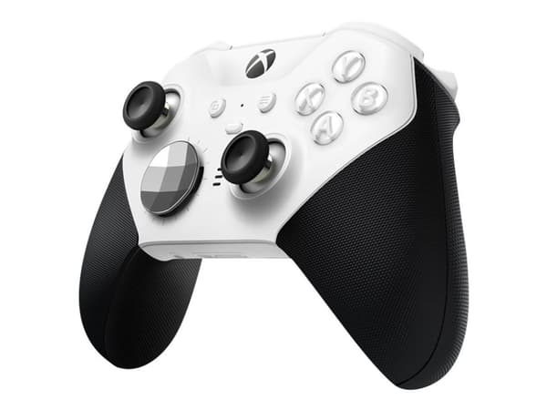 Microsoft Xbox Elite Wireless Controller Series 2 - Core - Spelkontroll - trådlös - Bluetooth - vit - för PC, Microsoft Xbox Series S, Microsoft Xb...