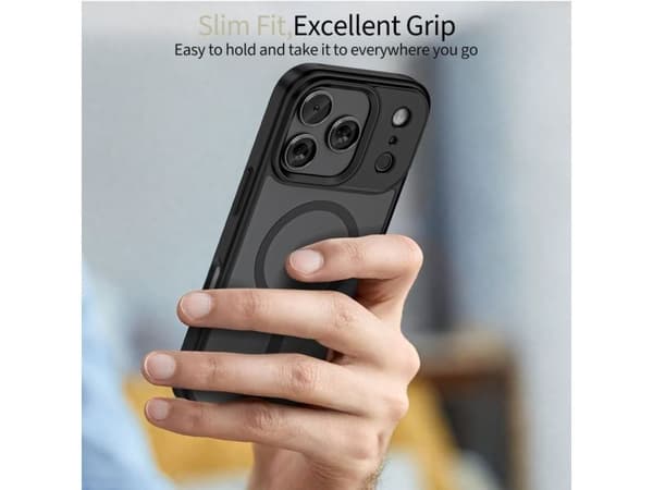 Tech-Protect MagMat XT 4-set MagSafe-deksel for iPhone 17 Pro - matt sort