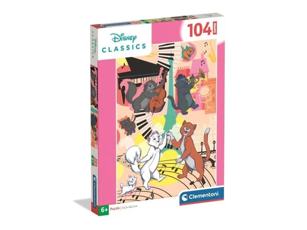 CLE-palapeli 104 Super Aristocats 25026