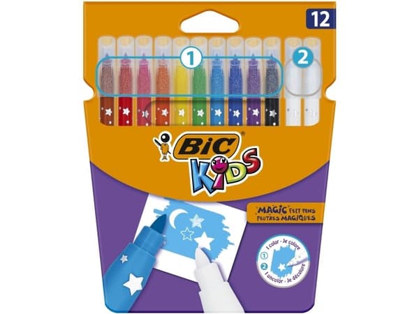 BIC 9202962, Multifärg, 14,5 mm, 19,3 mm, 12 styck