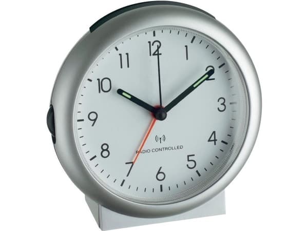 TFA-Dostmann 98.1036, Rund, Silver, 12 timmar, Alla, 1 styck, Analog
