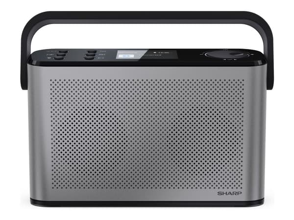 Sharp DR-P540 DAB+ BT radio with integrated. Black battery
