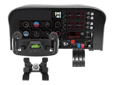 Logitech Flight Radio Panel - Instrumentpanel for flyvningssimulator - kablet - for PC