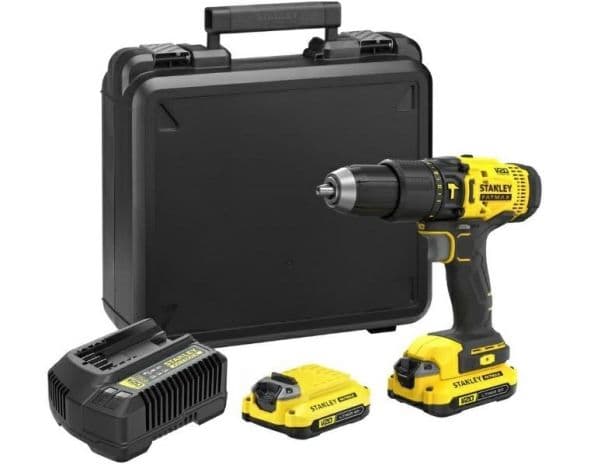 STANLEY HAMMERDRILL 18V V20 50Nm 2x1,5Ah SFMCD711C2K