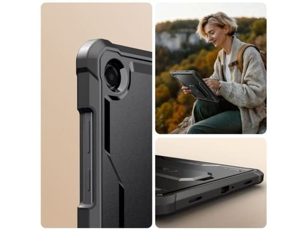 TECH-PROTECT Kevlar Pro-deksel til Galaxy Tab A9+ / A11+ Plus 11.0 svart