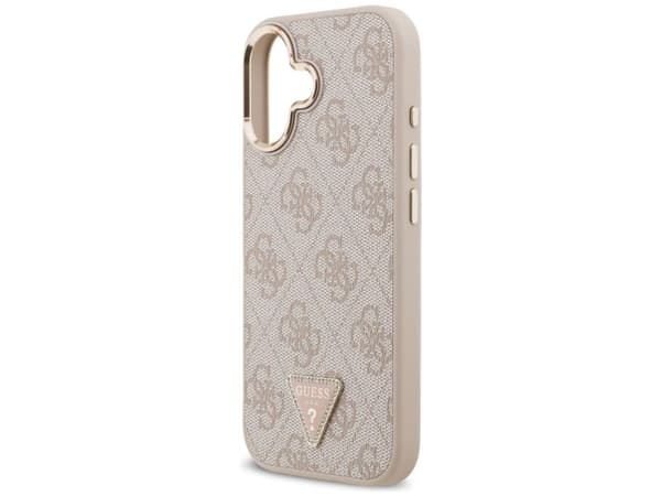 Guess 4G Triangle Logo MagSafe Case for iPhone 17 - Rose Gold