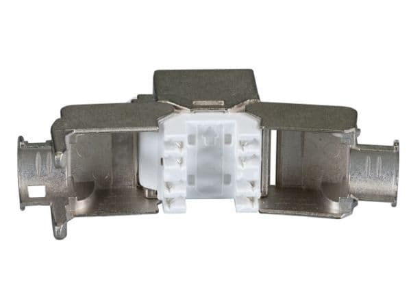 EFB Elektronik E-200100, Flat, Metallisk, RJ-45, IDC, Hunkjønn, Hunkjønn