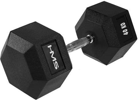 Hantel HMS Hex Pro - 40 kg