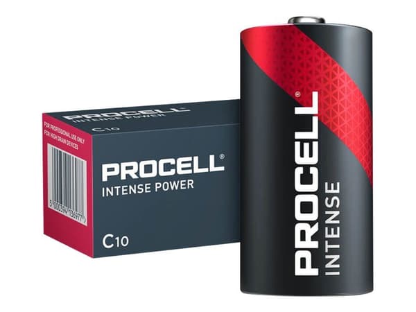 PROCELL Intense - Batteri 10 x C - Alkalisk