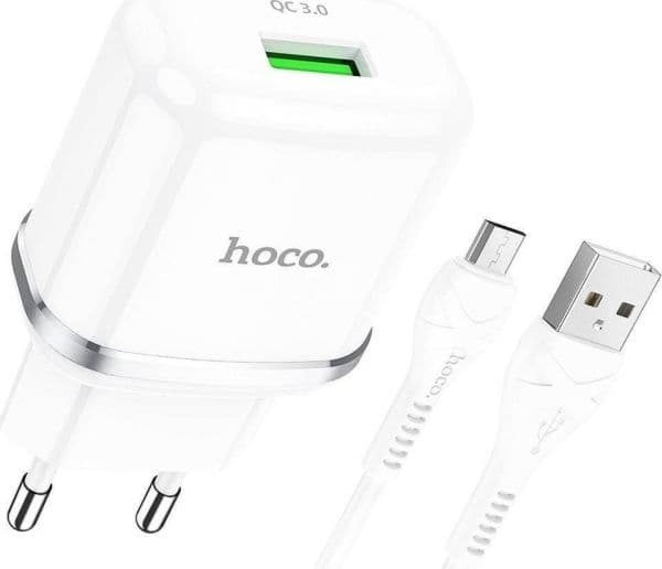 Hoco N3 laddare 1x USB-A 3 A