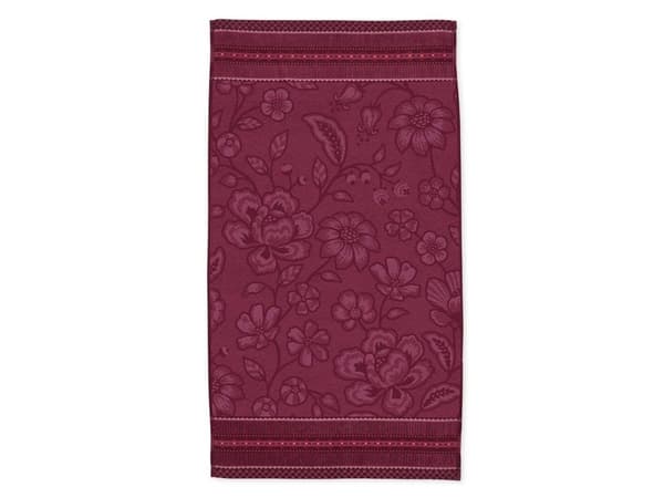 PIP Studio Jasmin Jacquard Mörkrosa 70x140