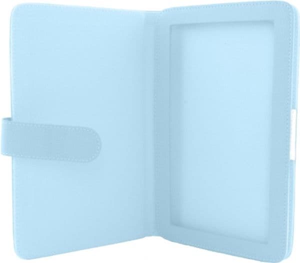 Esperanza - Vikbart fodral för surfplatta - läder - blå - 7"