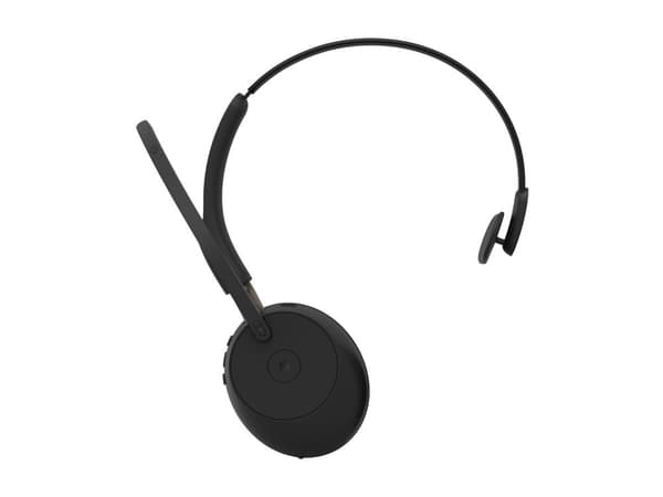 Jabra Evolve3 65 MS - Hodesett - on-ear - Bluetooth - trådløs, kablet - aktiv støydemping - USB-A via Bluetooth-adapter, USB-C - Optimized for Micr...