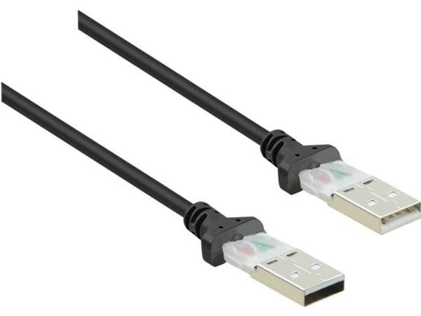 Renkforce RF-4463037, 1,8 m, USB A, USB A, USB 2.0, 0,48 Gbit/sek, Sort