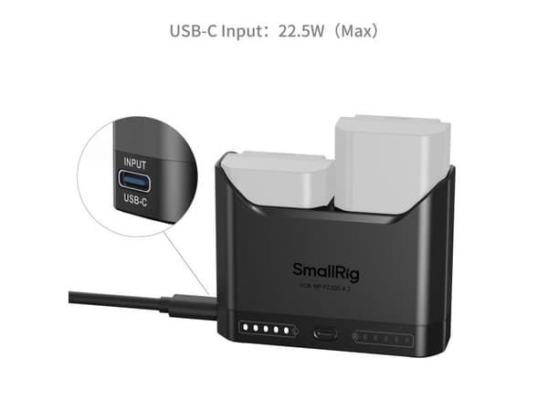 SmallRig 5489, Over-spenning (volt), Under temperatur