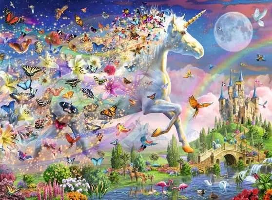 Ravensburgerin palapeli 200 palaa - Fairyland (Satumaa)