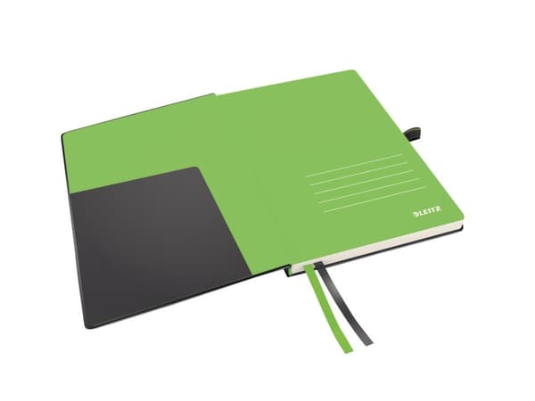 Anteckningsbok Leitz Complete, A5, 160 sidor, 96 g/m², linjerat, svart