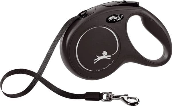 Flexi New Classic Flexibelt hundkoppel 5 m