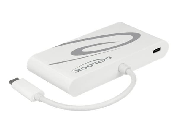 Delock - Retail Pack - dokkingstasjon - USB-C 3.1 - VGA, HDMI - 1GbE
