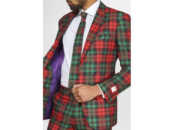 OppoSuit Trendikäs tartan