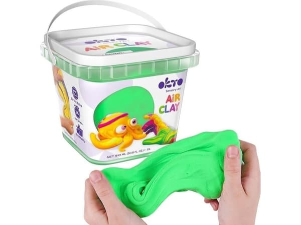 Memorysolution set med lätt luftmodellera grön 910 ml
