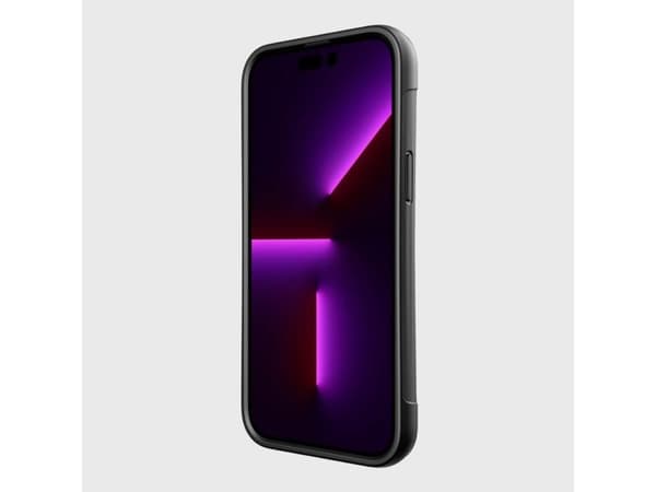 Raptic X-Doria Clutch-deksel til iPhone 14 Plus, bakdeksel, svart