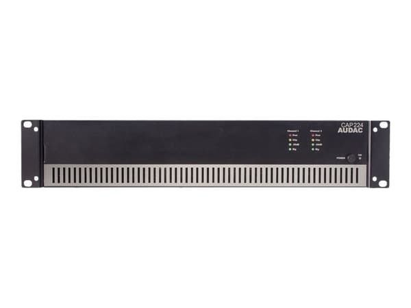 Audac CAP224 - Effektforsterker - svart