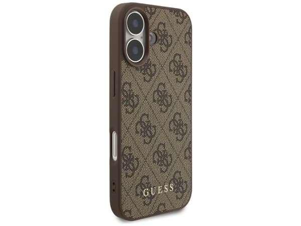 Guess 4G Classic deksel for iPhone 17 – brun