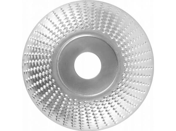 Konveks slipeskive for tre 125 mm