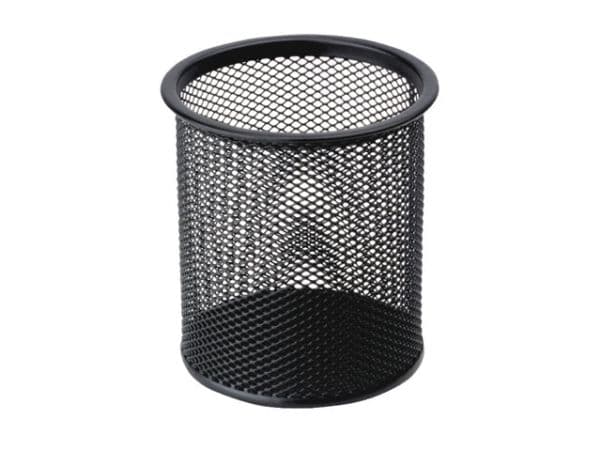 Penneholder tråd metal sort Ø90 mm H:100 mm