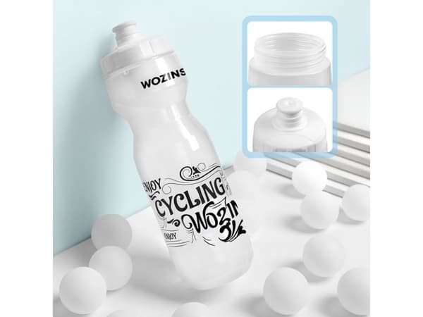 Wozinsky WBR-01T 750ml Bicycle Bottle - Transparent
