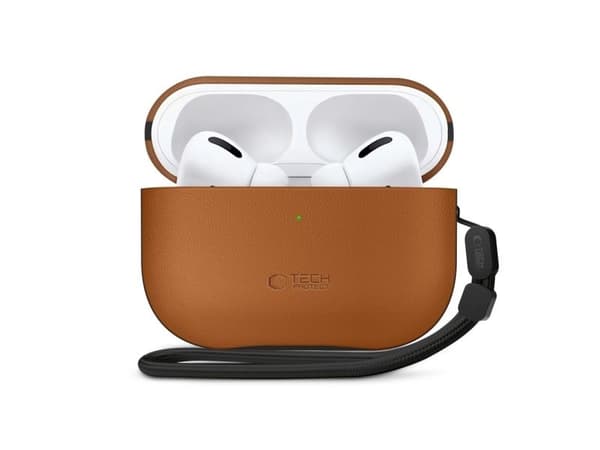 Tech-Protect NaturalFit Case for AirPods Pro 3 - Brown